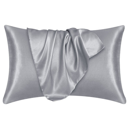 Satin Silk Pillow Covers (2 Pack)
